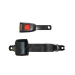 Securon Retracting Lap Seat Belt (2220/15SAE) - Black 